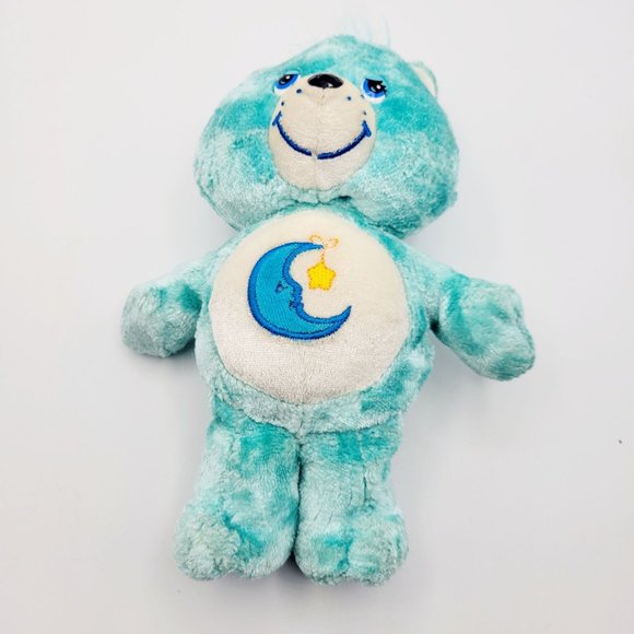 Care Bears Charmers Bedtime Bear Jewel Nose Moon & Star Belly Badge Series 2 8" - Picture 2 of 8